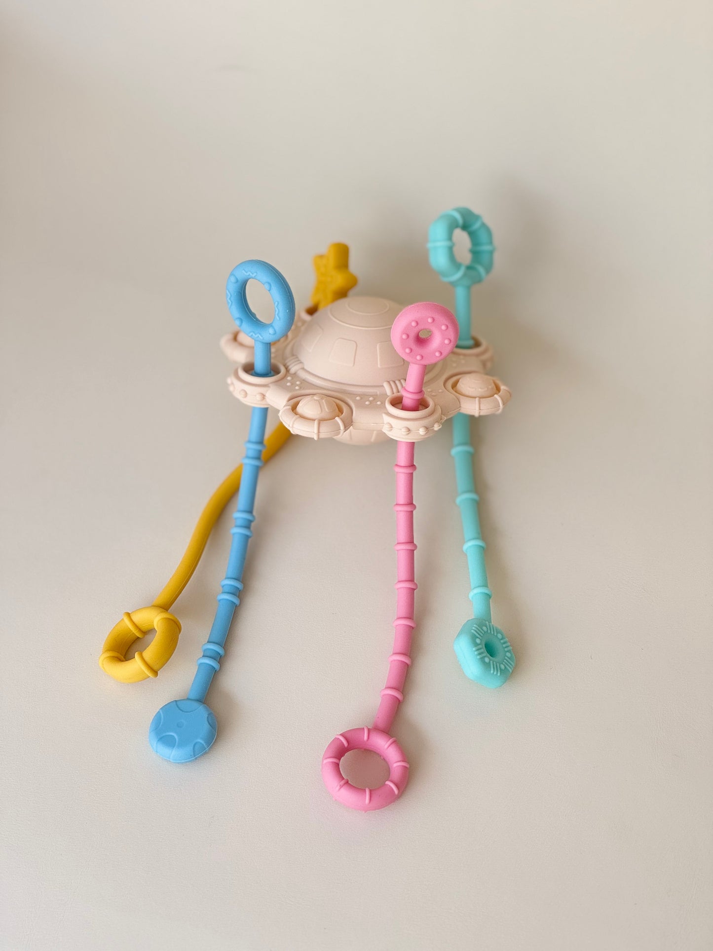 Silicone Pop & Pull Toy