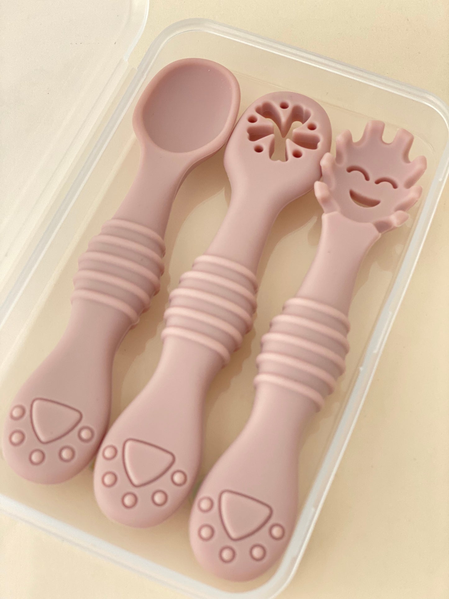 Silicone Pre-spoons, set of 3