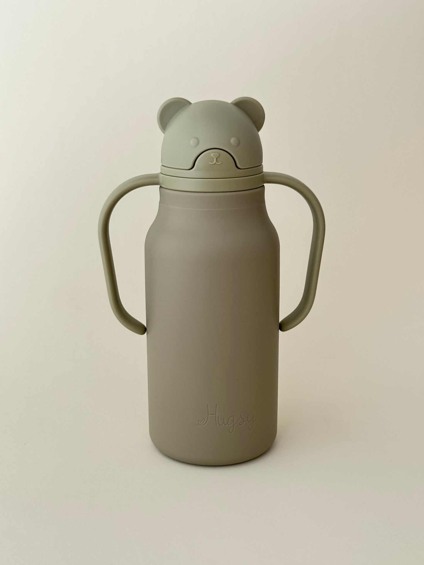 Silicone Water Bottle – Bear Edition