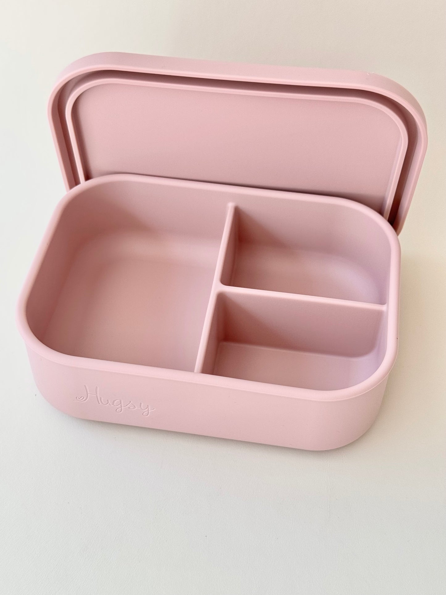SILICONE LUNCH BOX - 3 Compartment