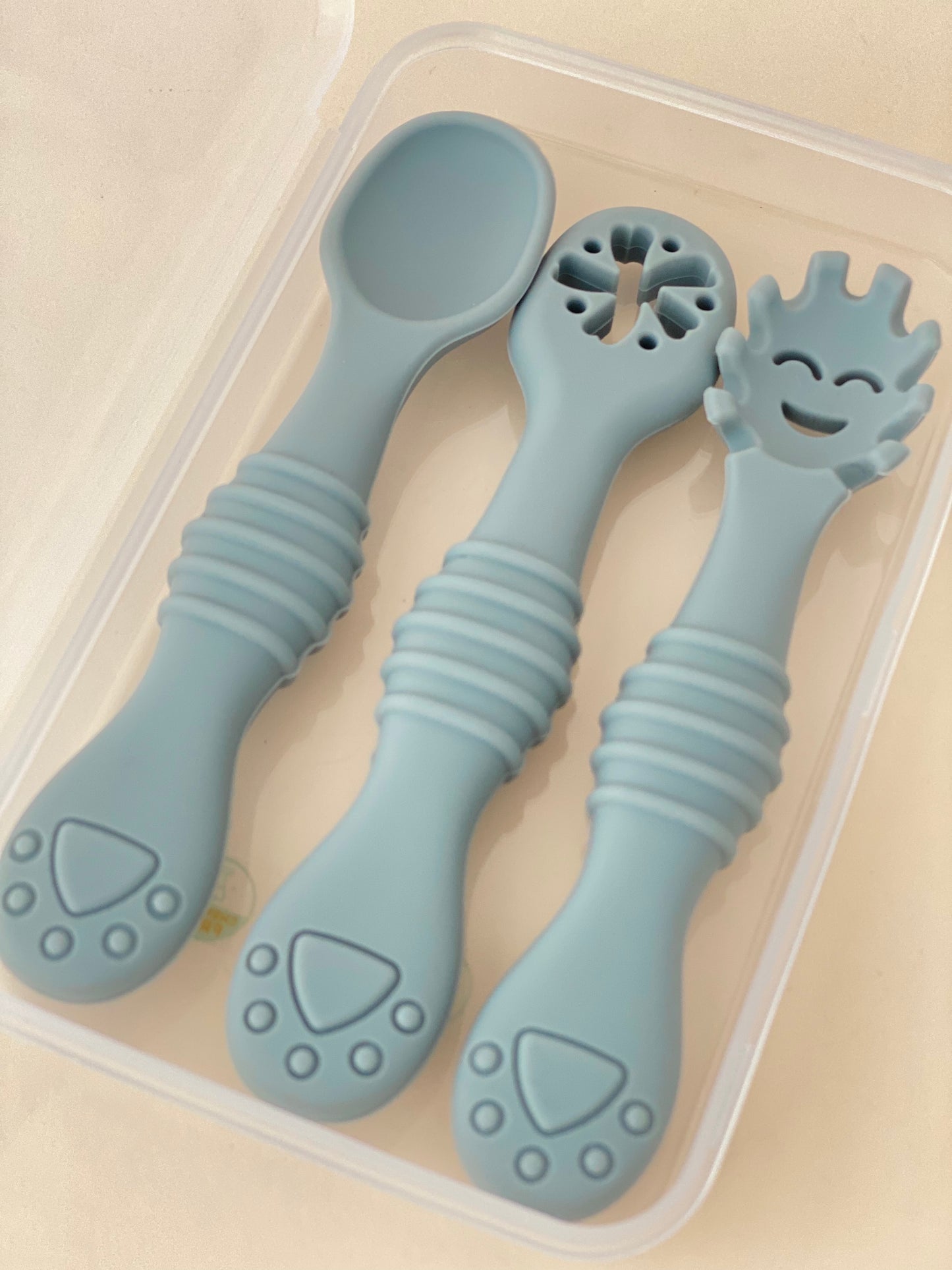 Silicone Pre-spoons, set of 3
