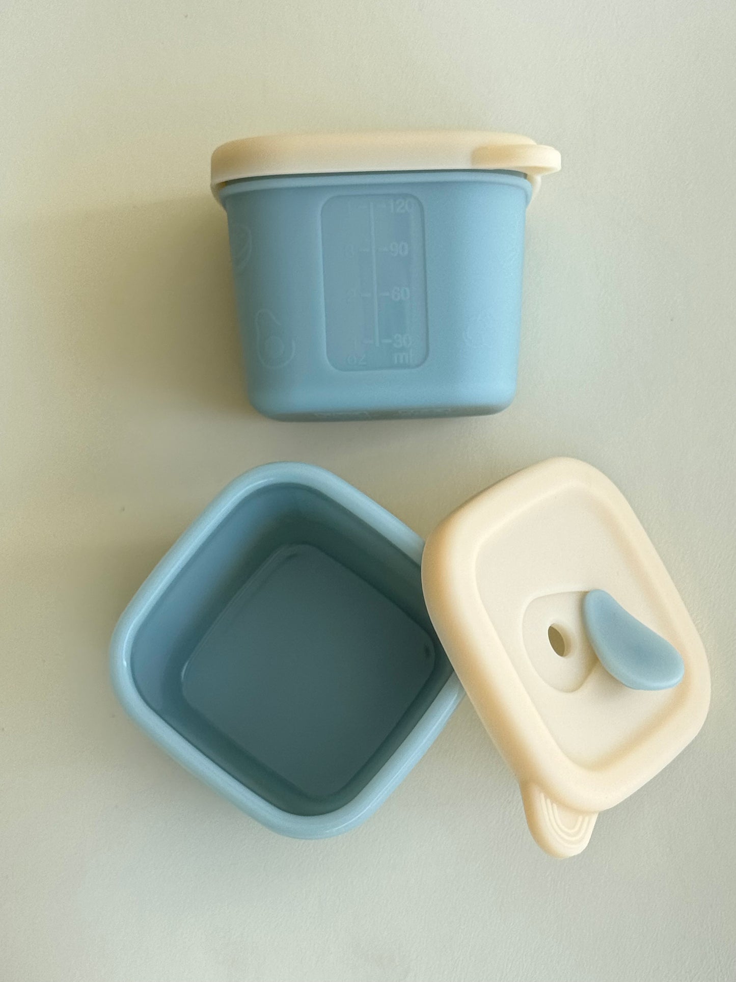 Silicone Baby Food Containers – Set of 2