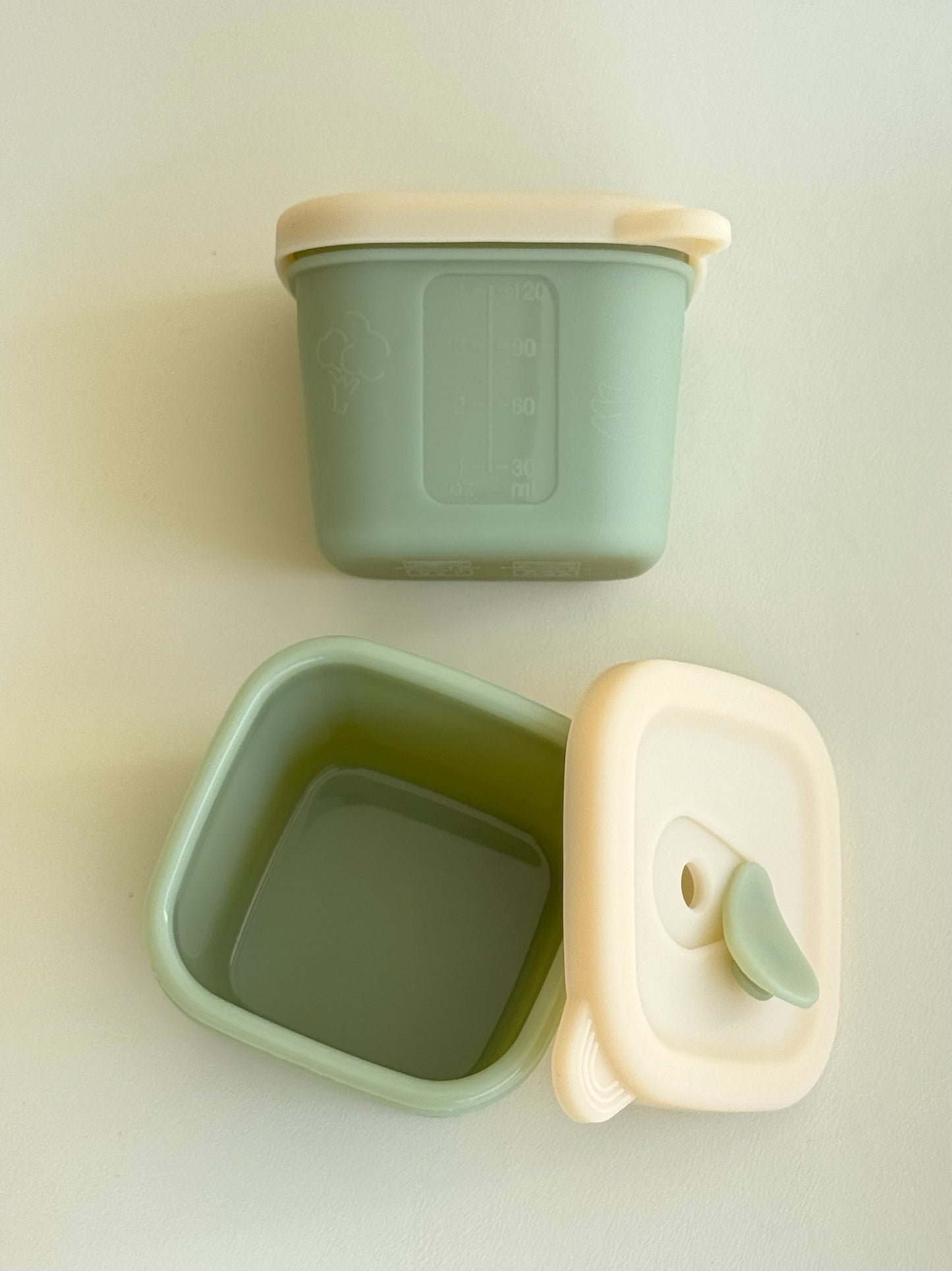 Silicone Baby Food Containers – Set of 2