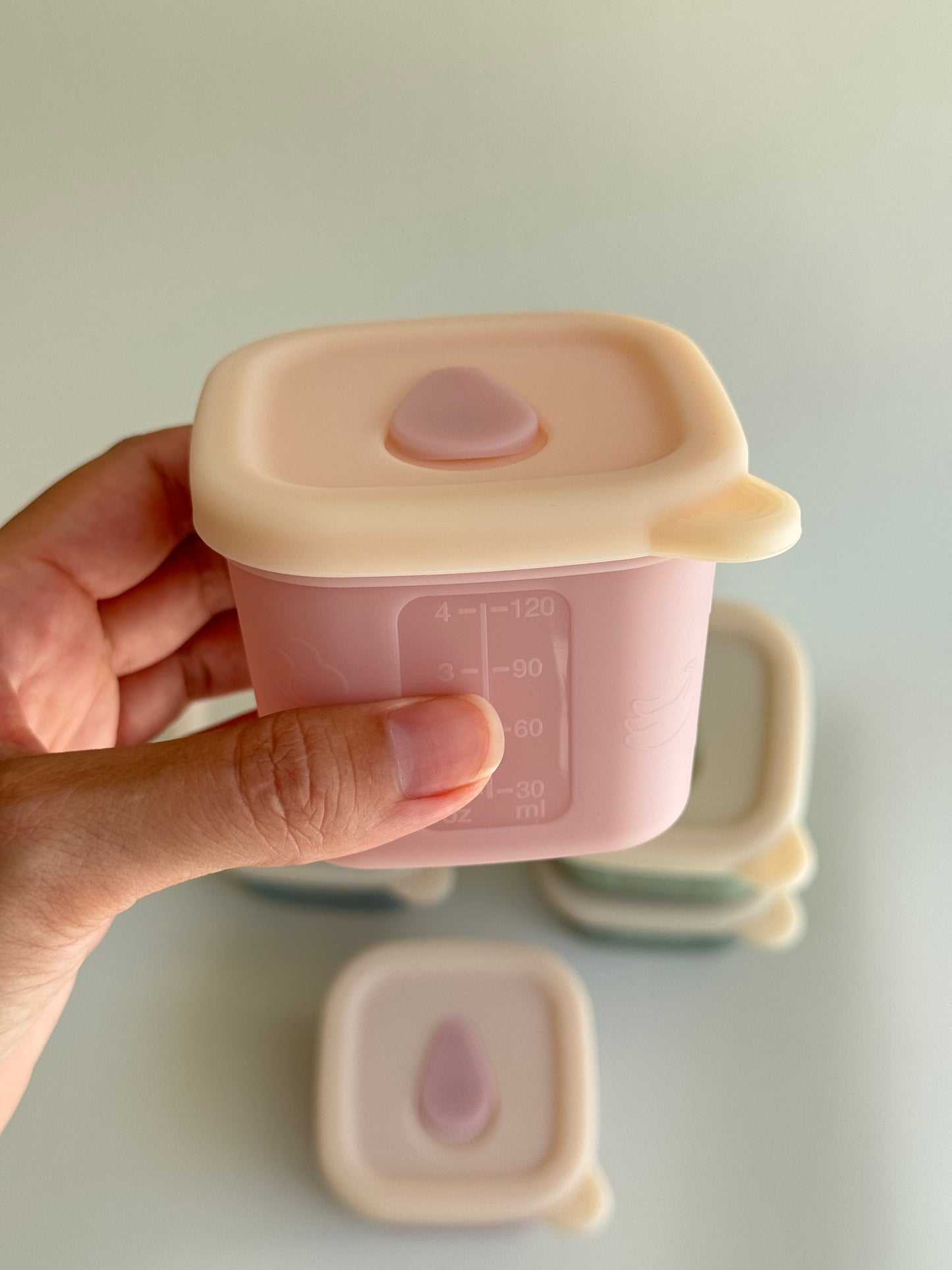 Silicone Baby Food Containers – Set of 2
