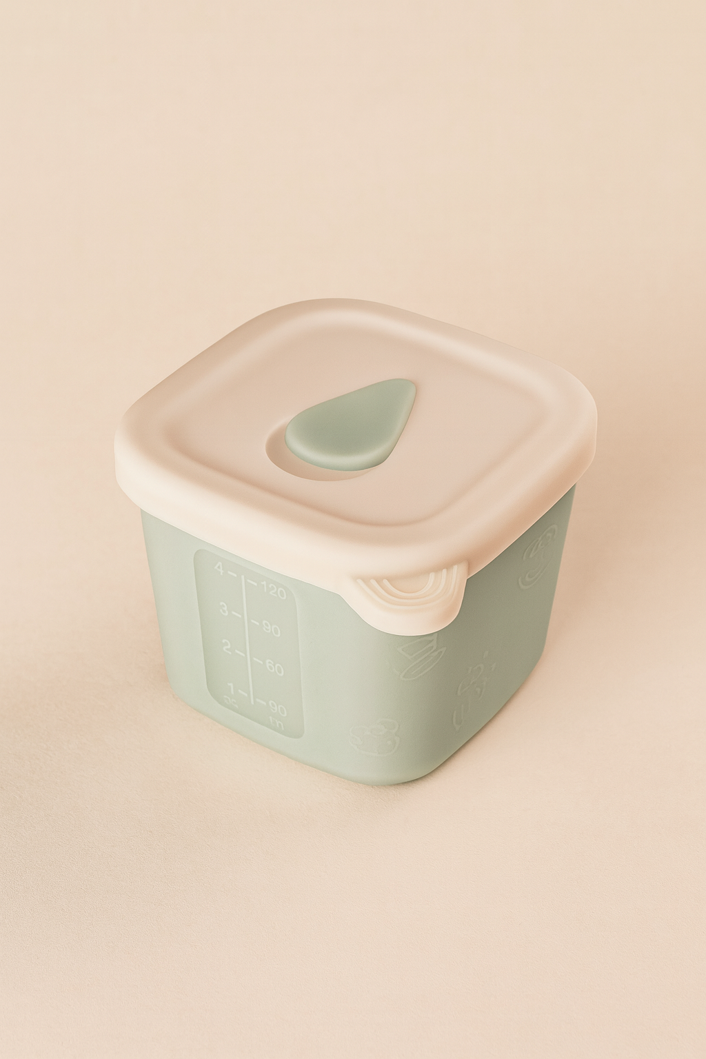 Silicone Baby Food Containers – Set of 2