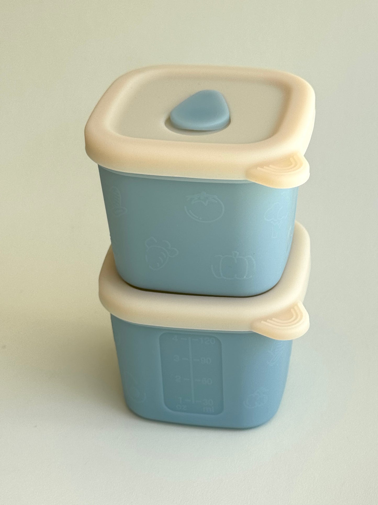 Silicone Baby Food Containers – Set of 2