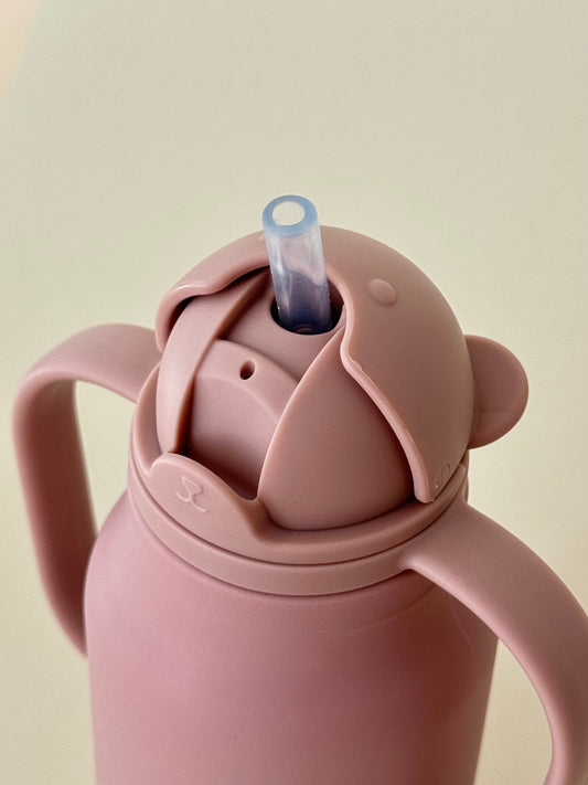 Silicone Water Bottle – Bear Edition