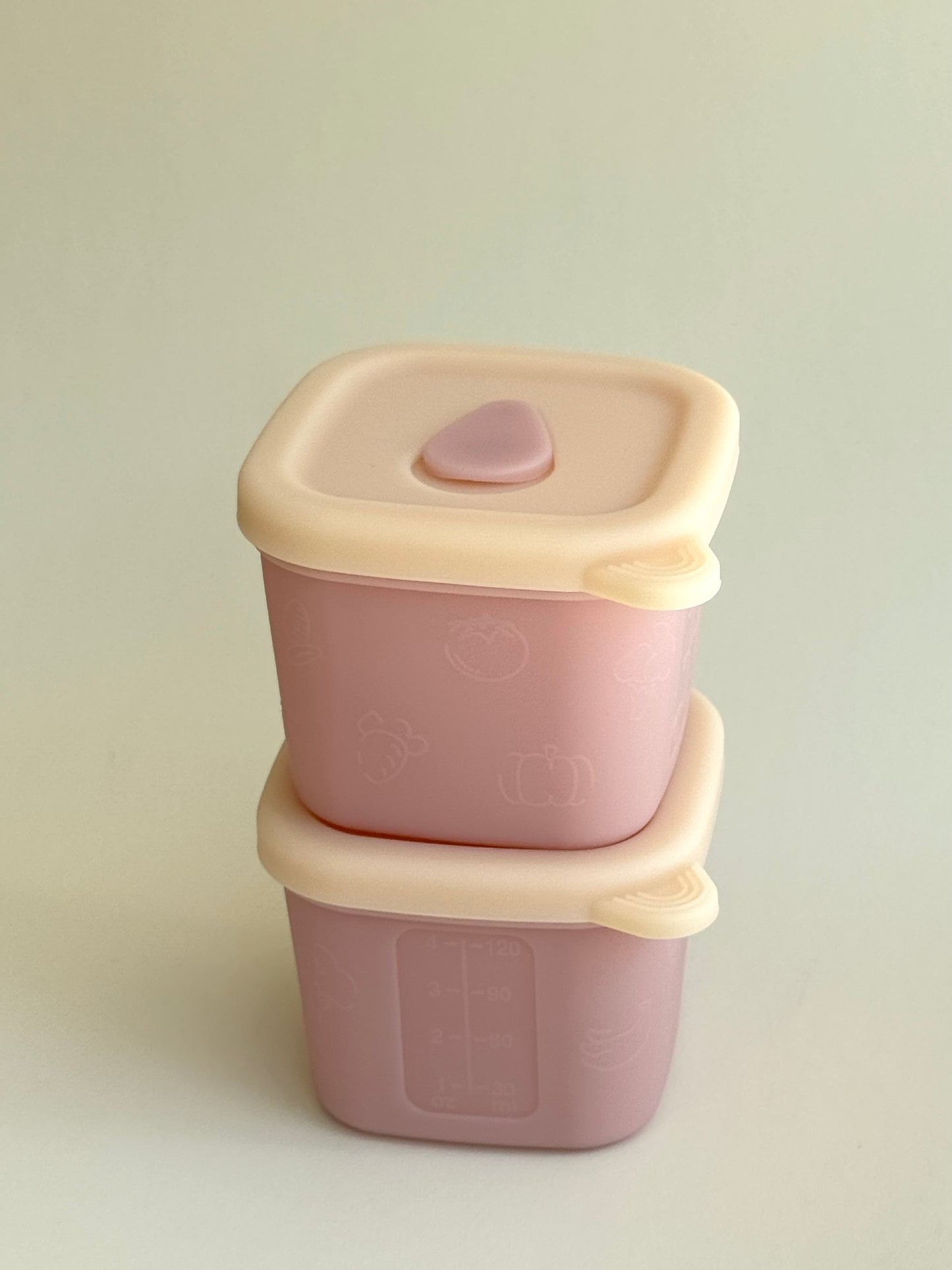 Silicone Baby Food Containers – Set of 2
