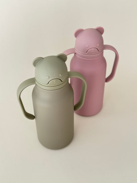 Silicone Water Bottle – Bear Edition