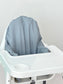 Supporting cushion and cover for highchair