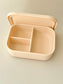SILICONE LUNCH BOX  - 3 Compartment