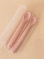 Long Silicone Spoon Purée Team - Set of 2