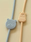 Silicone Anti-drop Chain - Zoo, 2 pcs