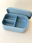 SILICONE LUNCH BOX  - 3 Compartment