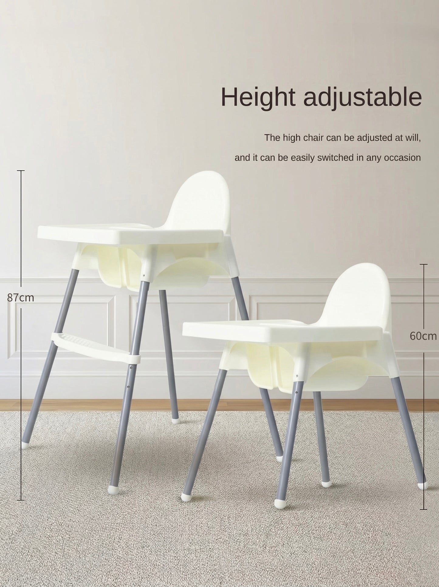 BabyGrow™ Adjustable High Chair (Cyprus delivery ONLY)