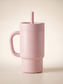 Silicone & Stainless Steel Kids Cup with a Straw | 300ml Insulated Toddler Cup