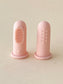 Silicone Finger toothbrushes , set of 2